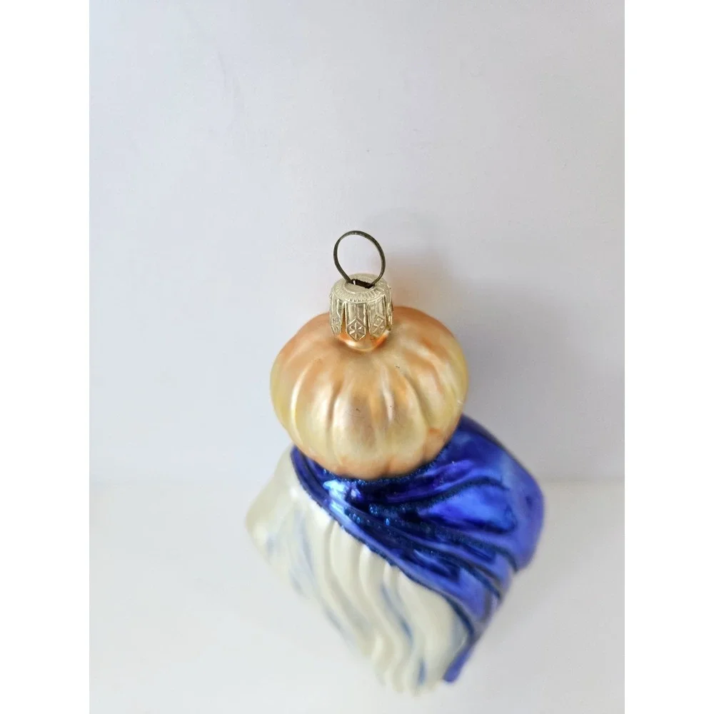 Christmas ornament glass Polonaise Poland pumpkin‎ king